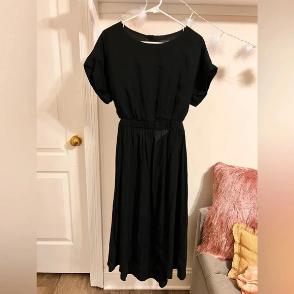 FINAL PRICE DROP NWT Ann Taylor Black Dress - Picture 1 of 7